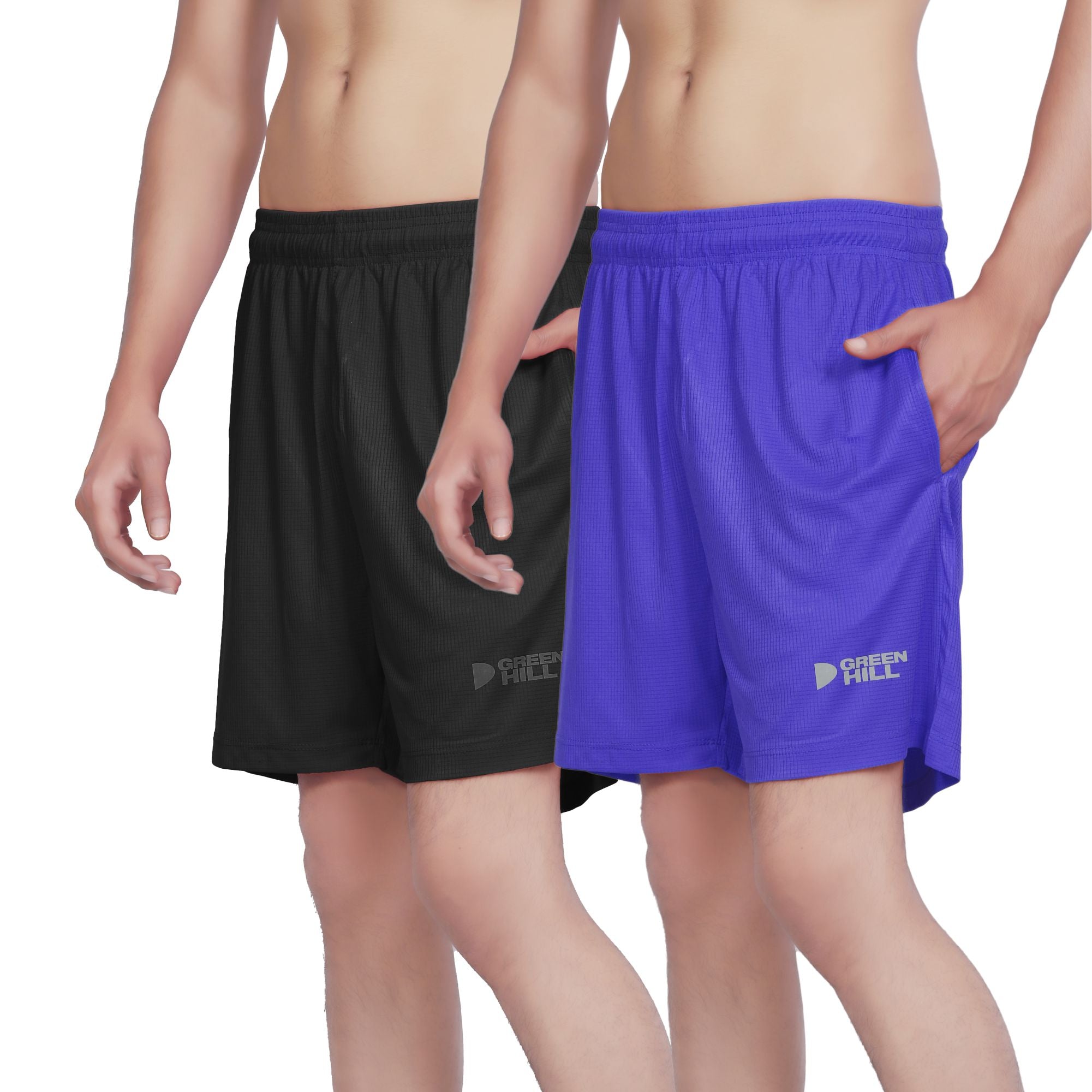 High-Performance Men's Running Gym Shorts