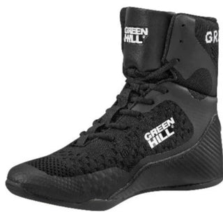 black boxing shoes