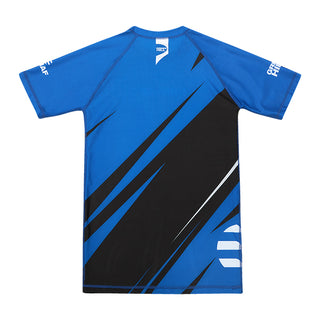 Green Hill Rash Guard IMMAF APPROVED BLUE