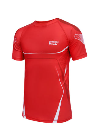 Green Hill Sublimated Rash Guard Red 2023