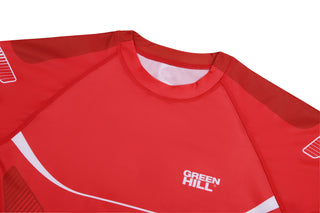 Green Hill Sublimated Rash Guard Red 2023