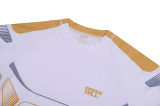 Green Hill Sublimated Rash Guard White 2023